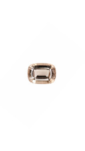 Faceted Colorless Topaz